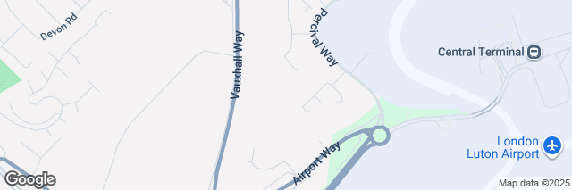 Google Maps London Luton Airport , Essex House, Proctor Way, Luton, LU2 9PE, United Kingdom