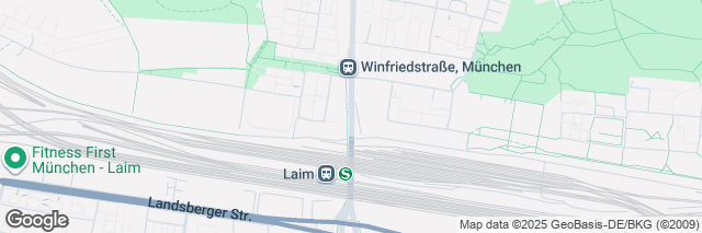 Google Maps Munich Laim Train Station 24h, Wotanstr. 9, München, 80639, Germany