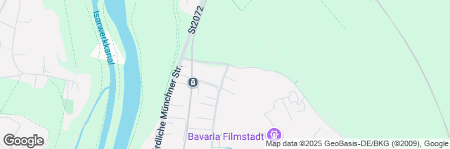 Google Maps Munich Grünwald, Bavariafilmplatz 7, Gebäude 17, Grünwald, 82031, Germany