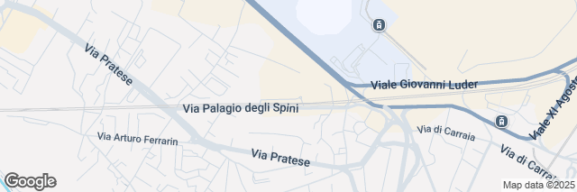 Google Maps Florence Airport, Via del Palagio degli Spini, Firenze, FI 50145, Italy