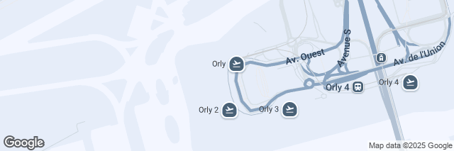 Google Maps Paris Orly Airport, Aeroport Orly P2, Orly, 94390, France
