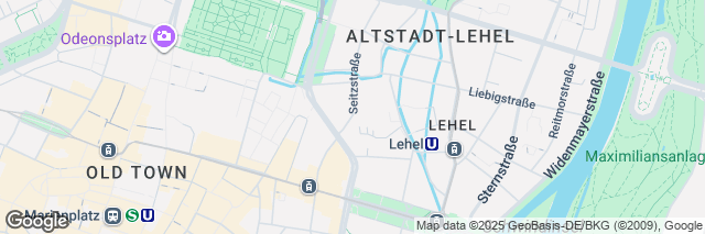 Google Maps Munich Altstadt-Lehel, Seitzstr. 9-11, München, 80538, Germany
