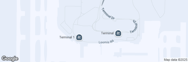 Google Maps Cincinnati Airport (CVG), 3057 Terminal Drive, Hebron, KY 41048-7583, United States of America