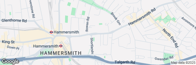 Google Maps London Hammersmith, 144-146 Hammersmith Road, London, W6 7JP, United Kingdom