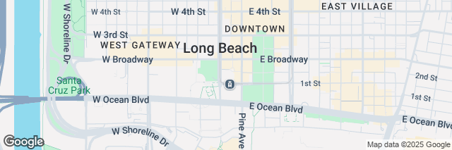 Google Maps Long Beach Downtown, 100 Pacific Avenue, Long Beach, CA 90802-3057, United States of America