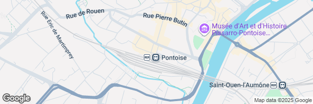 Google Maps Cergy Prefecture Train Station, Gare SNCF 9 Grand Pl. General de Gaulle, Cergy Pontoise, 95000, France