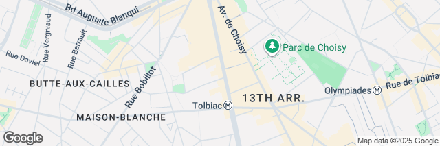 Google Maps Paris 13 Italie, 54 avenue d'Italie, Paris, 75013, France