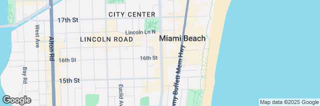 Google Maps Miami Beach Lincoln Road, 1610 Washington Ave, Miami Beach, FL 33139-3107, United States of America