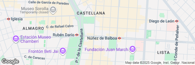 Google Maps Madrid Calle Serrano, Calle Serrano 98, Madrid, 28006, Spain