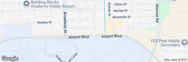 Google Maps HOU Hobby (Local Customers), 7901 Airport Blvd, Houston, TX 77061-4105, United States of America