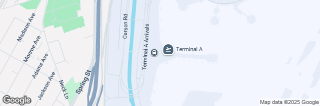 Google Maps Newark Int Airport, 132 Carson Road Terminal A, 07114 NJ, USA