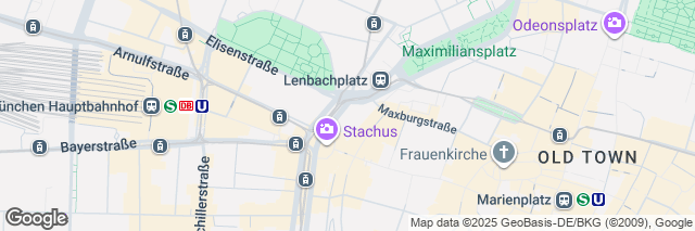 Google Maps Munich Stachus (City), Karlsplatz 3, München, Bayern 80335, Germany