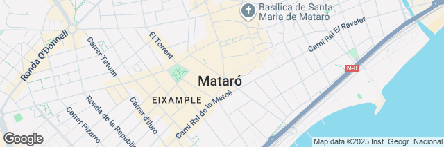 Google Maps Barcelona Mataró, La Riera 7, Mataro, 08302, Spain