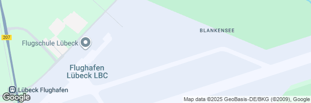 Google Maps Lübeck Airport, Blankenseer Straße 101, Lübeck, 23562, Germany