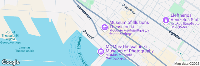 Google Maps Thessaloniki Downtown, 2, Salaminos Street, Thessaloniki, 54625, Greece