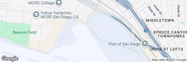 Google Maps San Diego (Local Customers), 3555 Admiral Boland Way, San Diego, CA 92101-1100, United States of America