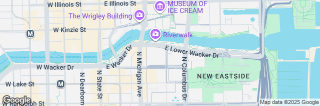 Google Maps Chicago/Hyatt Regency , Hyatt Regency 151 E Wacker Drive, Chicago, IL 60611-4534, United States of America