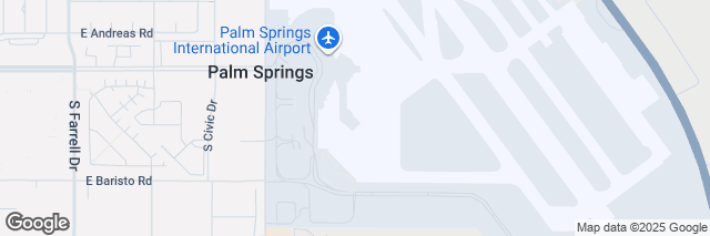 Google Maps Palm Springs Airport (12/10), 3400 E Tahquitz Canyon Way, Palm Springs, CA 92262-6970, United States of America