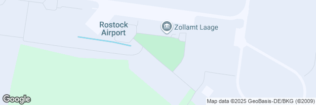 Google Maps Rostock Laage Airport, Flughafenstr. 1, Weitendorf/Rostock, 18299, Germany