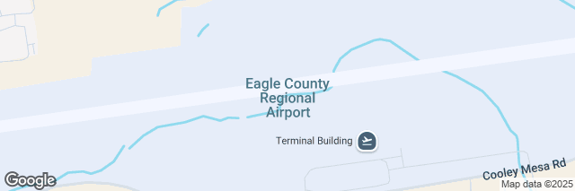 Google Maps Vail Airport (EGE), 217 Eldon Wilson Road, Gypsum, CO 81637-9753, United States of America