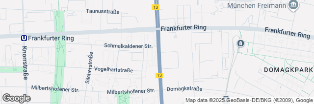 Google Maps Munich Freimann Truck Center, Ingolstädter Str. 26, München, Bayern 80807, Germany