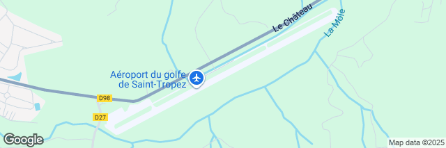 Google Maps Saint Tropez Airport, Aéroport La Mole, La Mole, 83310, France