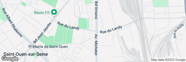 Google Maps Paris Saint Ouen/Saint Denis, 126, Rue du Landy, Saint Ouen, 93400, France