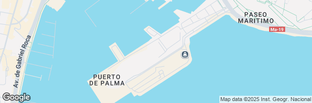 Google Maps Mallorca Palma Port, Paseo de la Escollera 7, Palma de Mallorca, 07012, Spain
