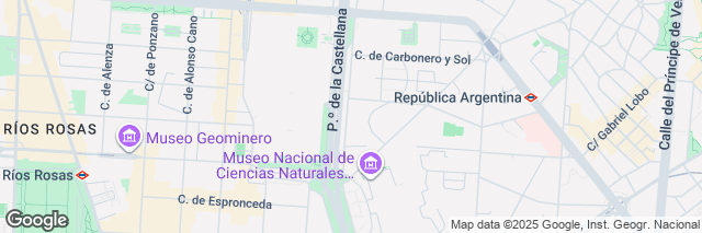 Google Maps Madrid Castellana, Paseo de la Castellana 90, Madrid, 28046, Spain